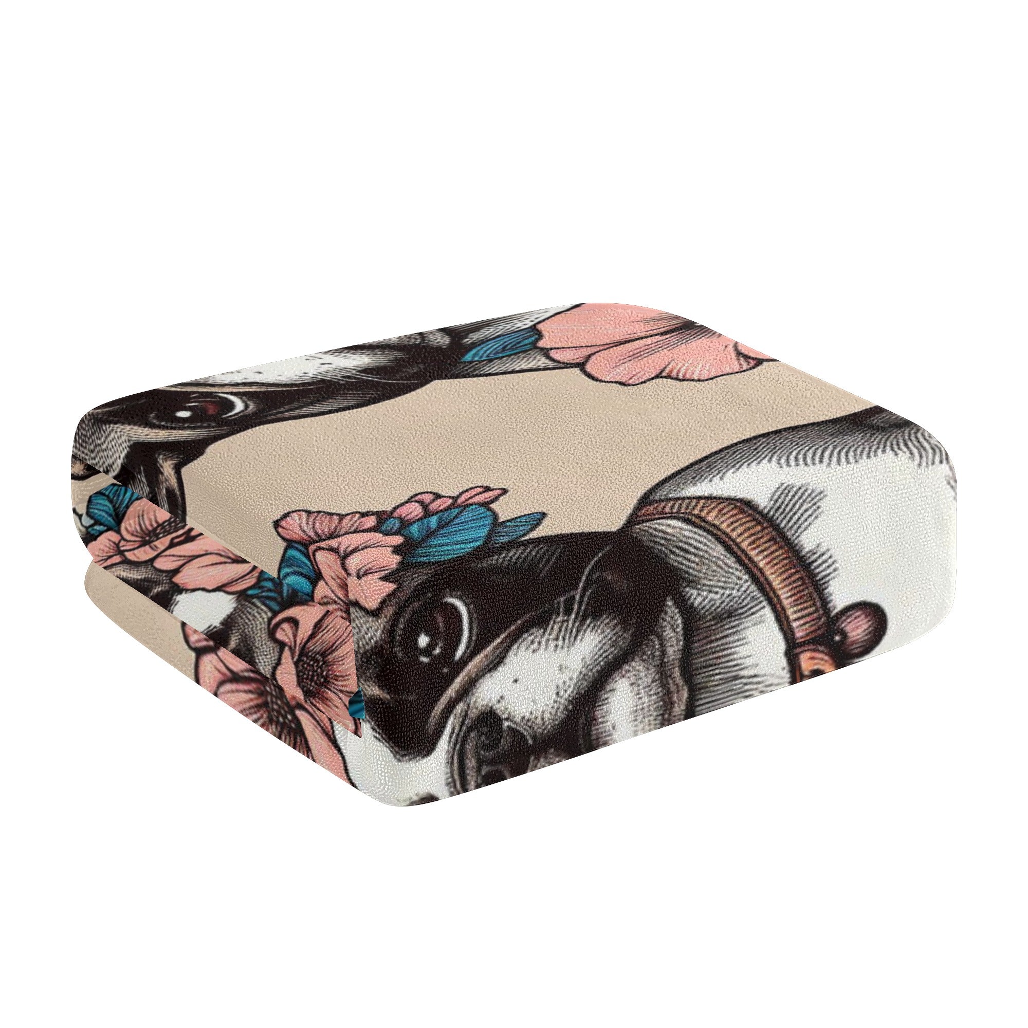 French Bulldog Ivy Bath Towel Cute Frenchie Essential