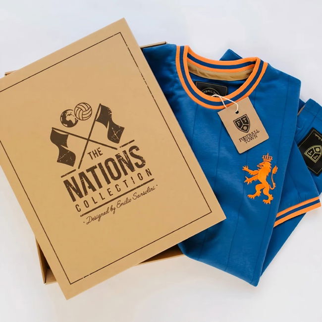 Vintage Holland De Leeuw Away Ssoccer Jersey Official Premium