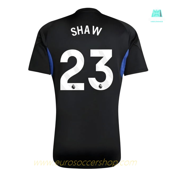 2025-2026 Man Utd EU Training Jersey (Black) - Kids (Shaw 23)