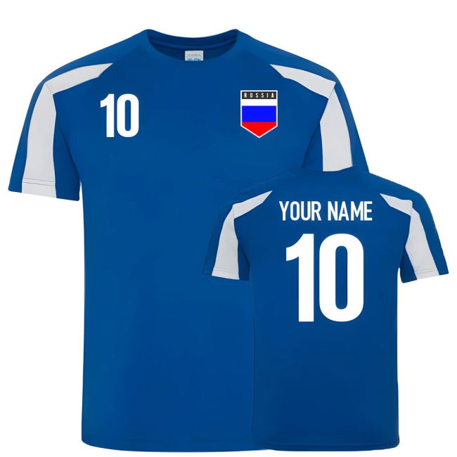 Russia Sports Training Jersey (Your Name) Euro Oranje Oranje
