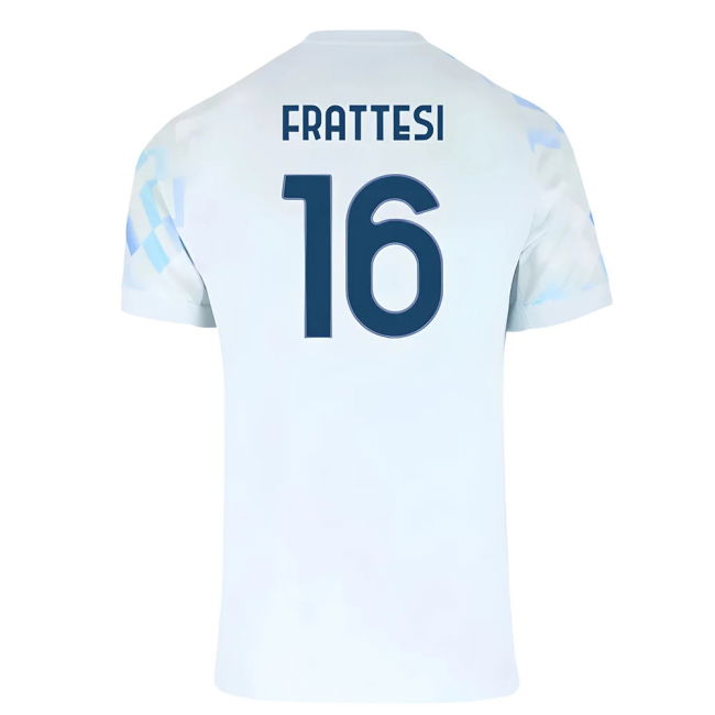 2025-2026 Inter Away Retro Shirt (Frattesi 16) Durable Stitching