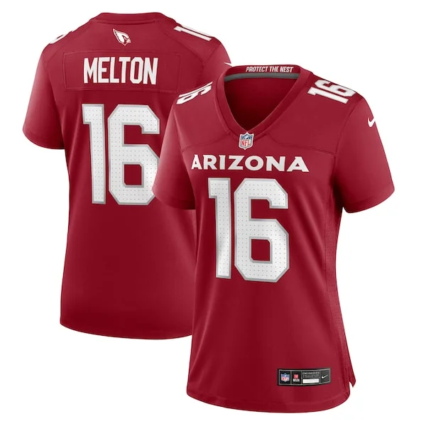 None Max Melton Game Jersey - Cardinal | NFL Player Jersey | NFL Footb