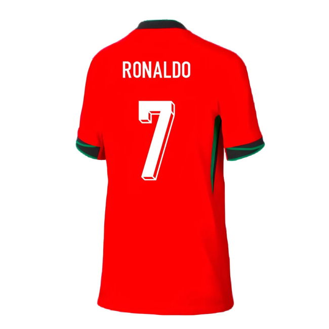 Portugal 2024-2025 Home Shirt - (Junior