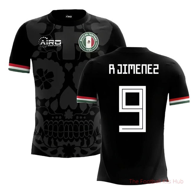 2025-2026 Mexico Third Concept Football Shirt (R.Jimenez 9)