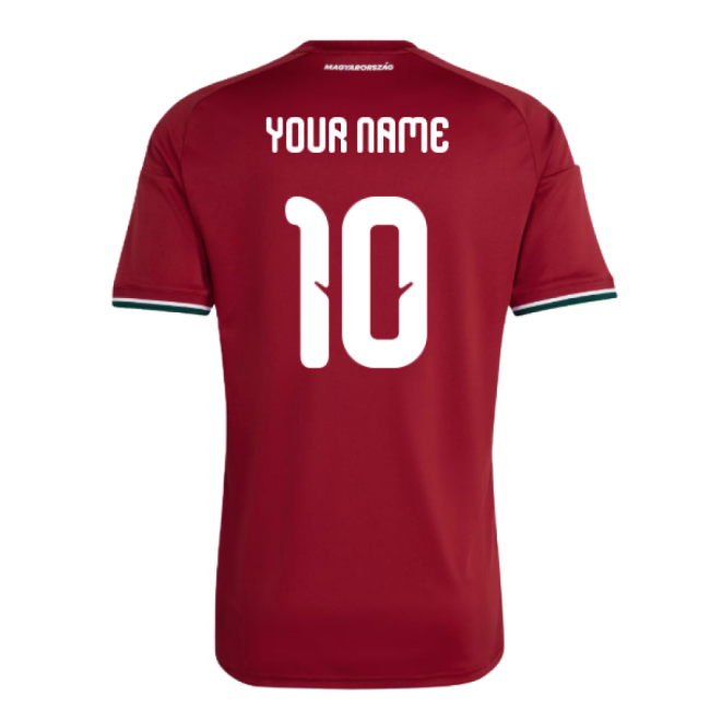 2026-2027 Hungary Home Shirt (Your Name) Holland Authentic