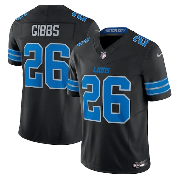 None Limited NFL Jersey - Black | Elite Football Apparel | NFL Footbal