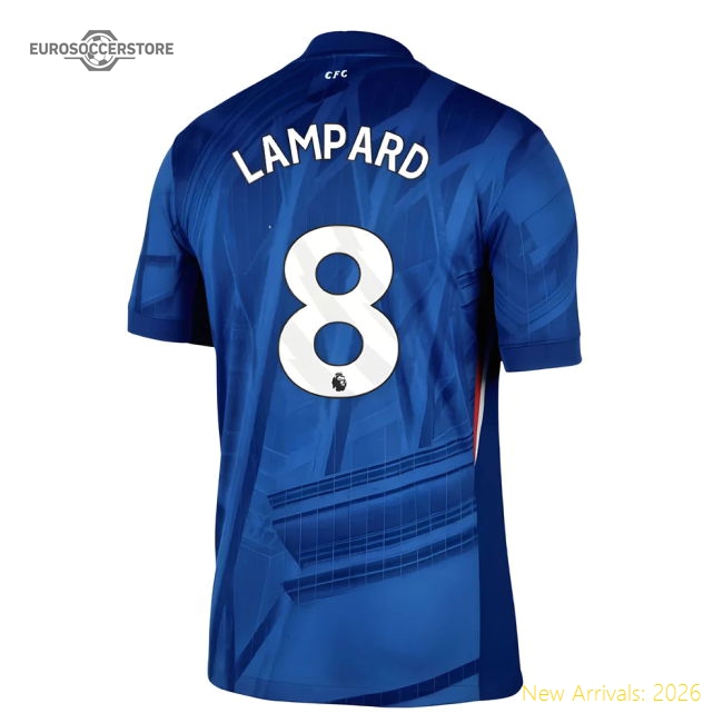 Premium Home Chelsea Lampard Jersey 2025-2026 Comfortable