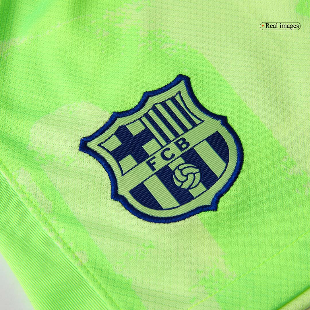 Barcelona Third Away Soccer Shorts 2024/25 Authentic Kit
