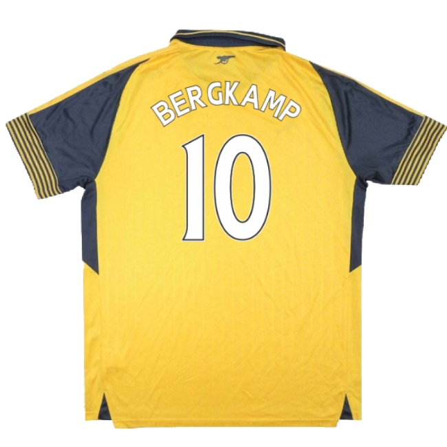 Arsenal Bergkamp #10 Pro Series Committed Fresh Look Fan Jersey Pro...