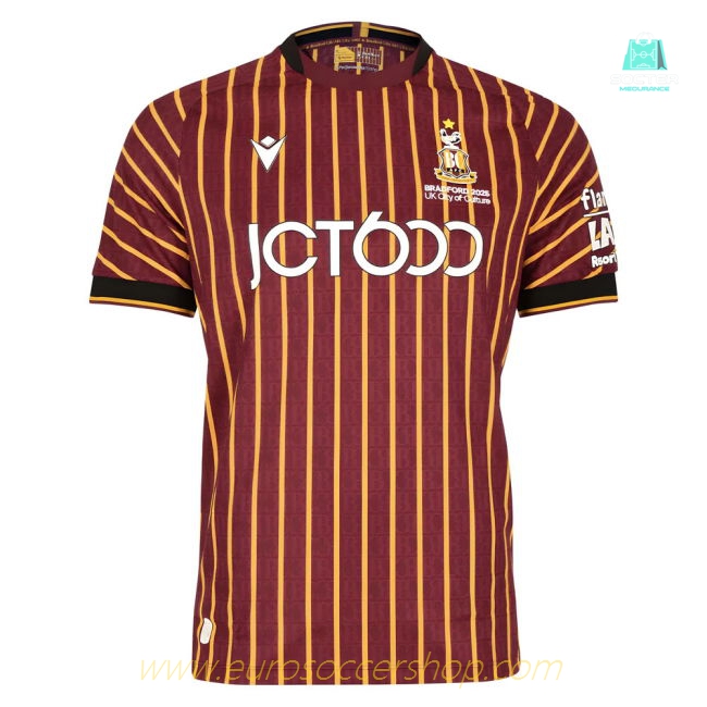 2025-2026 Bradford City Home Shirt