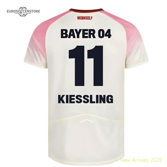 2025-2026 Bayer Leverkusen Away Shirt (Kids) (Kiessling 11)