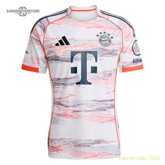 Bayern Munich Away Kit 2025-2026 Stadium Edition Jersey