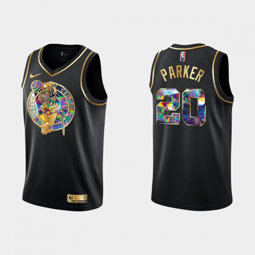 BOS Black B. Celtics #20 NBA Jersey NBA Fan Apparel Game Day Wear