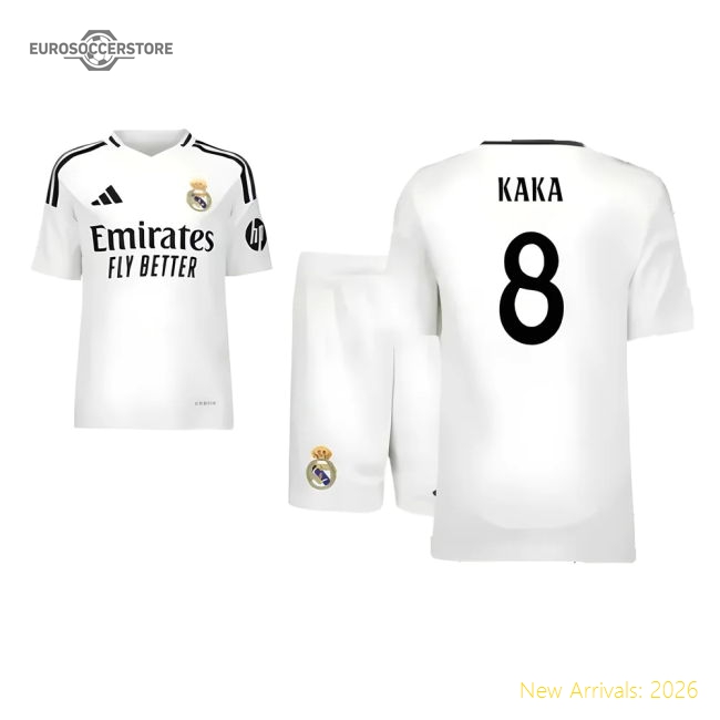 Real Madrid Home Youth Kit 2024-2025 Game Wear Jersey