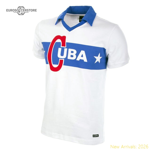 Cuba 1962 Castro Short Sleeve Retro Football Shirt - Competitive Price