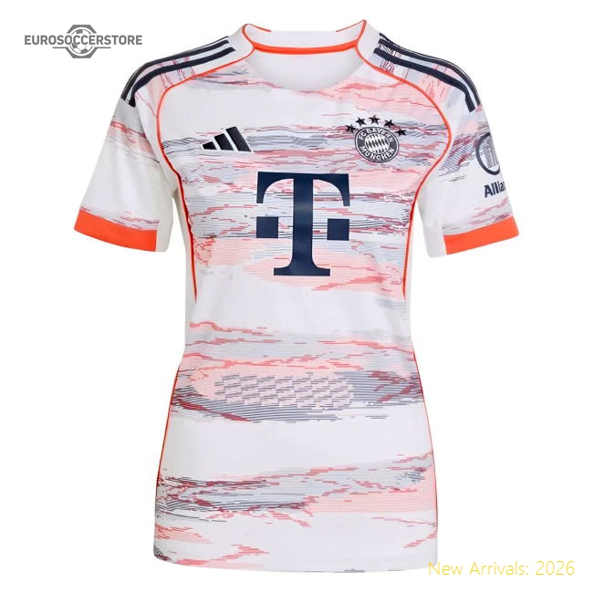 Match-Day Professional-Grade 2025-2026 Bayern Munich Away Shirt (Womens)