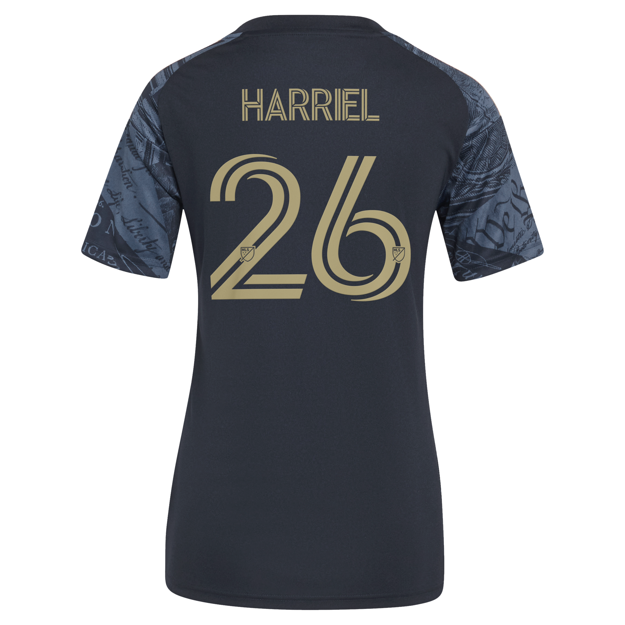 [SJH] Nathan Harriel Philadelphia Union Women's 2026 1776 Kit Replica Jersey - Navy