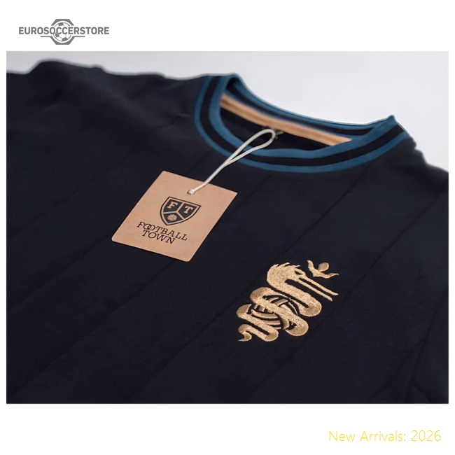 Performance Inter Il Serpente Black Away Retro Football Shirt