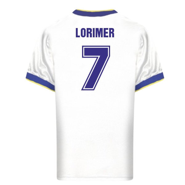 [DDJ] Leeds United 1986 Retro Football Shirt (Lorimer 7)