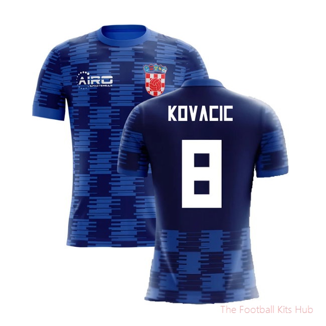 2025-2026 Croatia Away Concept Shirt (Kovacic 8)