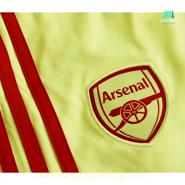 2025-2026 Arsenal Home Goalkeeper Shorts (Yellow) - Kids
