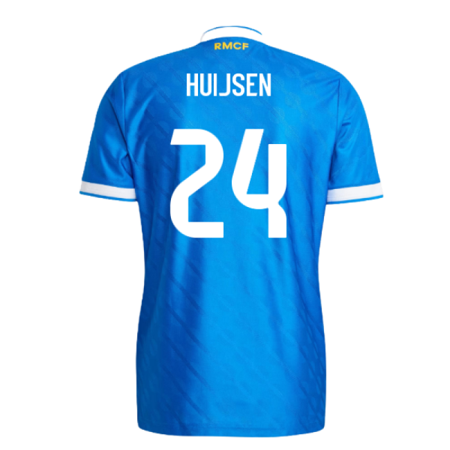 2025-2026 Real Madrid Third Retro Football Shirt (Huijsen 24)