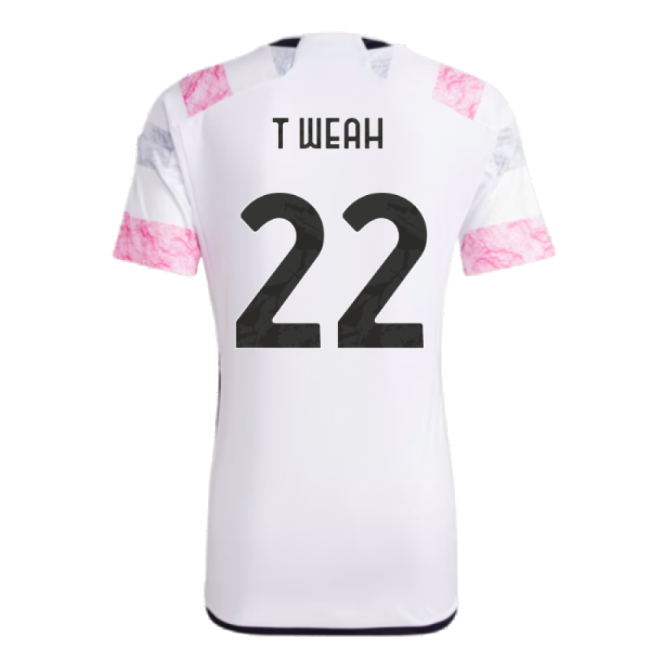Replica Juve Juventus Away Shirt T Weah #22 Authentic Design 2025-...