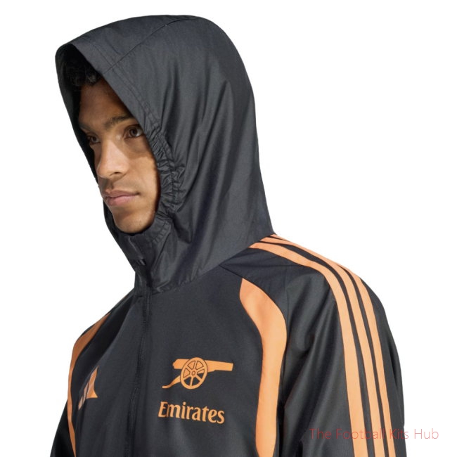 Breathable Replica Arsenal Allweather Jacket For 2026-2027 Fans