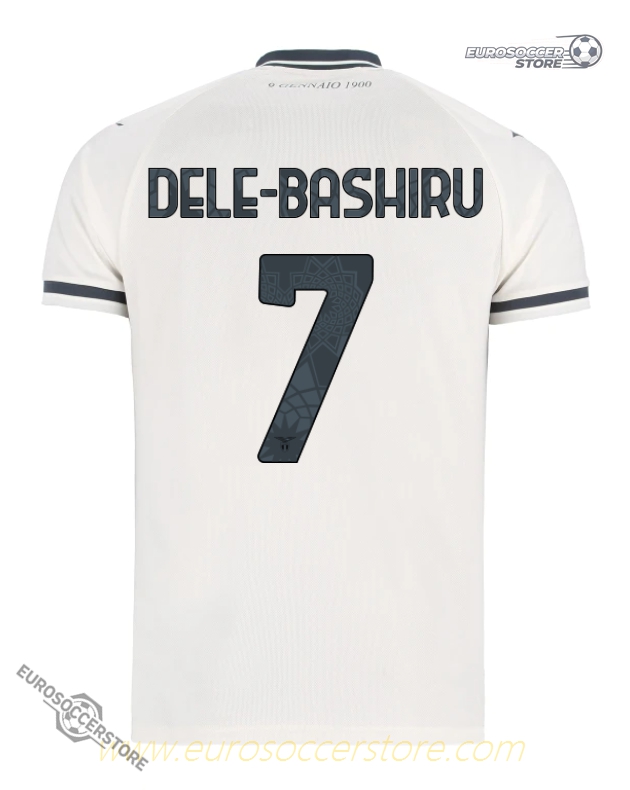 Away Jersey for Lazio: DELE-BASHIRU 7, 25-26 Season Edition