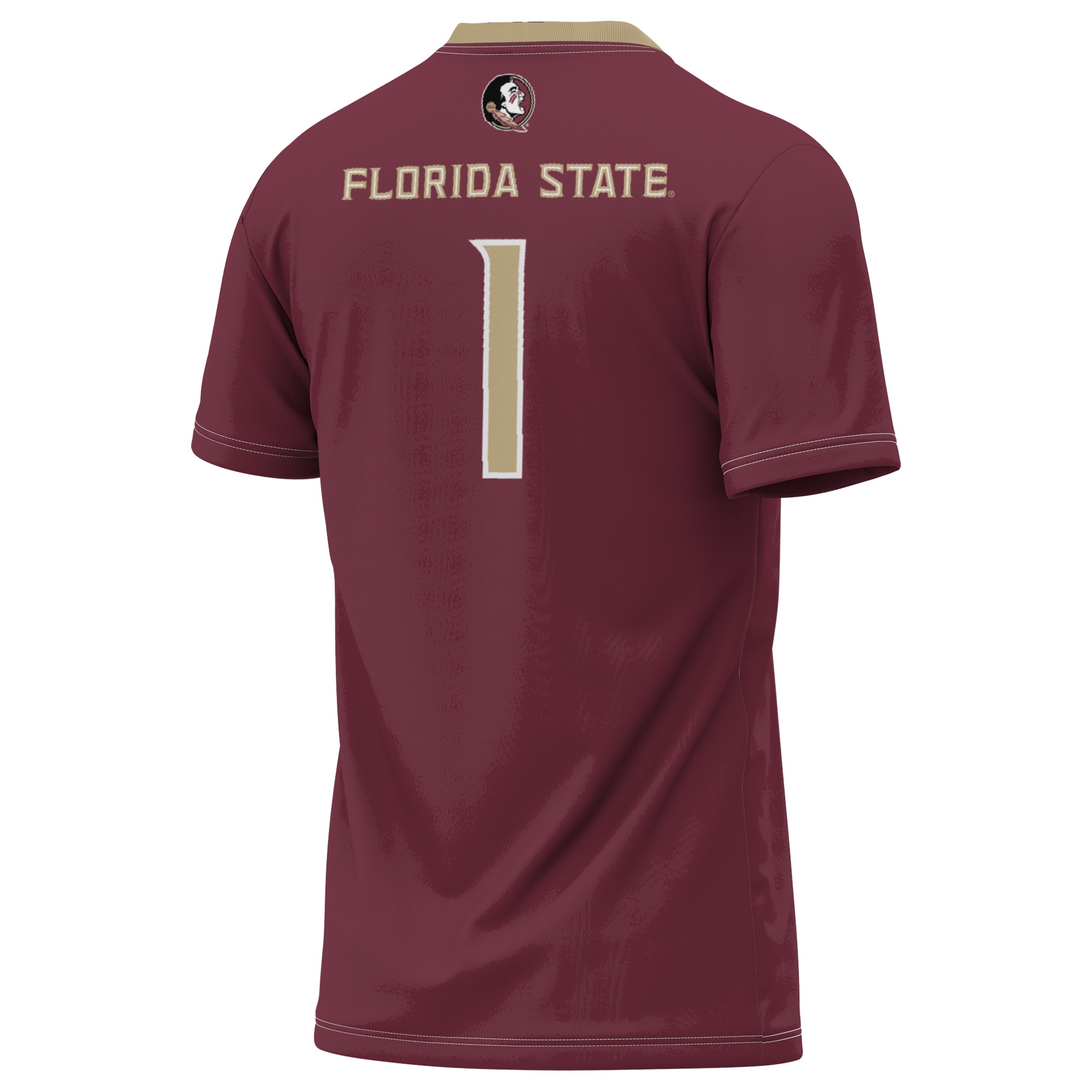 [NJP] Florida State Seminoles GameDay Greats 2023 NCAA Women's Soccer National Champions Four-Star Fashion Jersey - Garnet