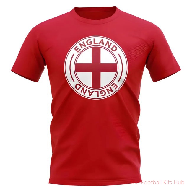 England Football Badge T-Shirt (Red)