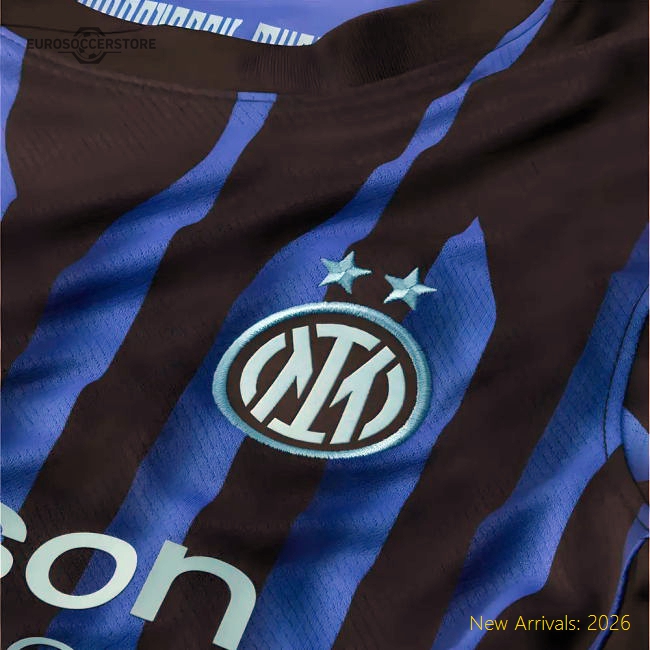 Inter Milan Home Kit 2025-2026 Fan Collection Jersey