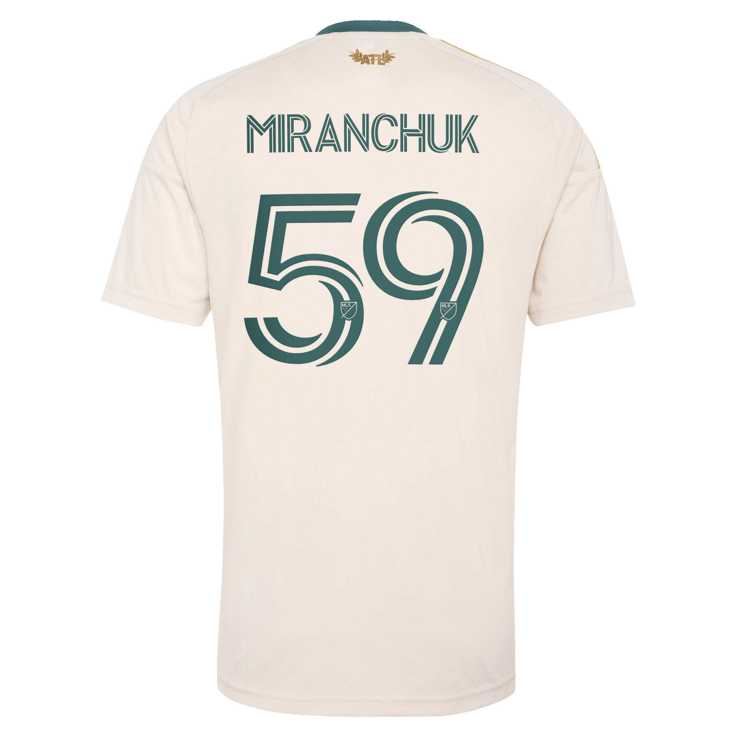 [SJH] Aleksei Miranchuk Atlanta United FC 2026 Spirit of '96 Replica Jersey - Tan