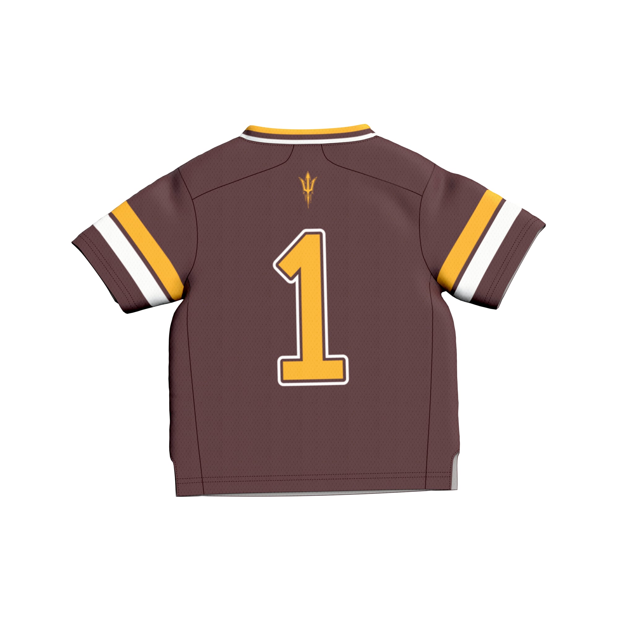 #1 Arizona State Sun Devils GameDay Greats Infant Lightweight Collegiate Football Fashion Jersey - Maroon