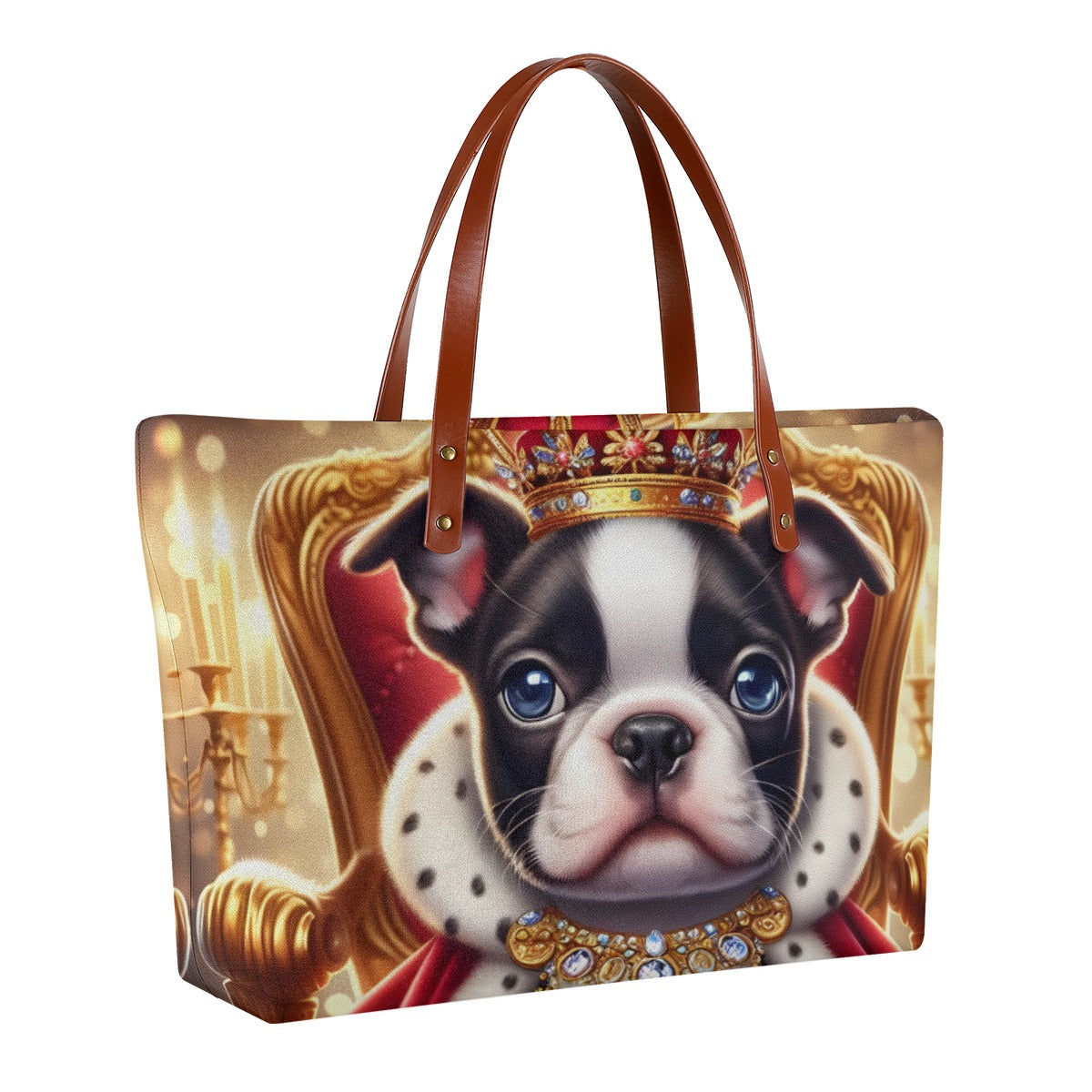 French Bulldog Lover Jack Women's Tote Bag For Boston Terrier Lovers Perfect Gift Idea