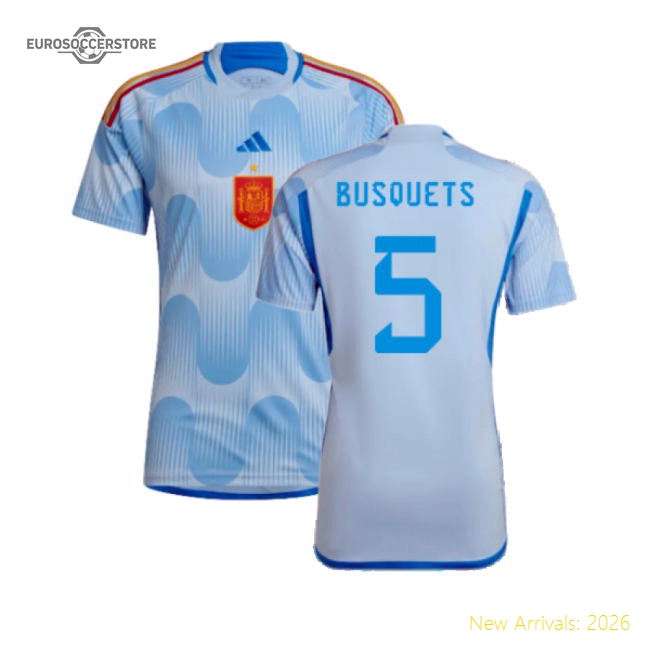 Fifa Approved Durable 2022-2023 Esp World Cup Winner Away Jersey 0