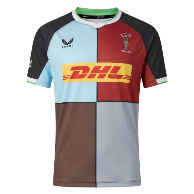 [FJH] 2026-2027 Harlequins Home Rugby Shirt