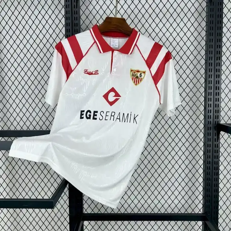 Cheap 1992-1993 Sevilla FC Jersey retro kit