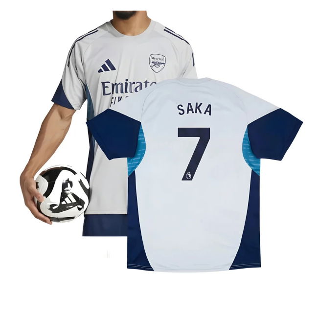 2025-20 Arsenal Training Jersey Saka #7 L S