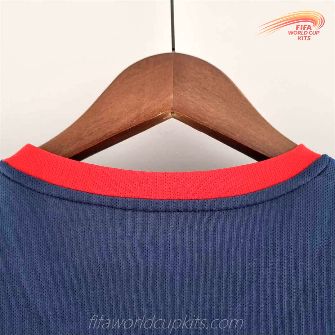 Arsenal 02-03 Away Blue Football Kit