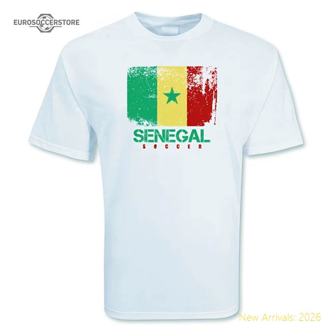 Senegal Soccer 20242025 Regular Tshirt  Premium Drifit