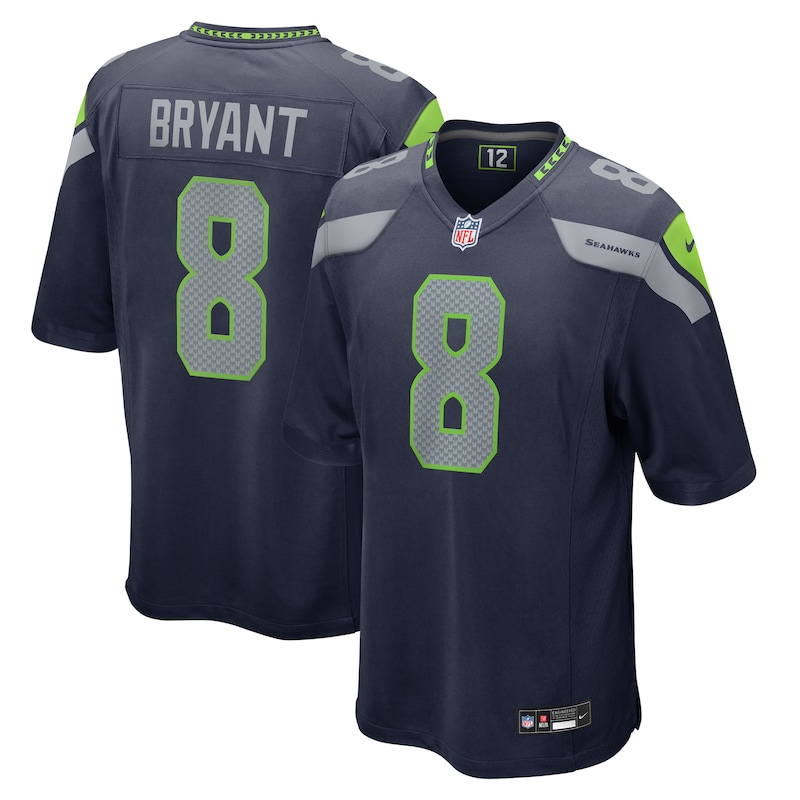 None Coby Bryant SEA Seahawks Iconic High-Quality Jersey Game Day Wear