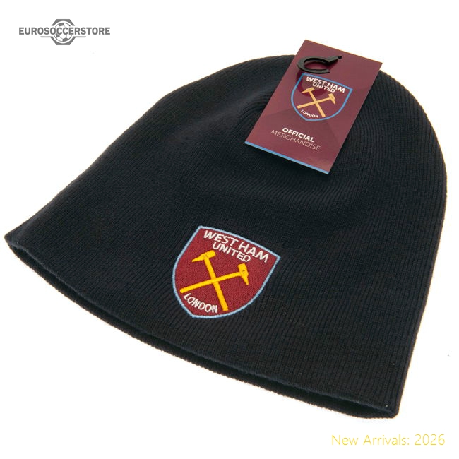 First-class West Ham United Fc Navy Beanie - Match Day Jersey