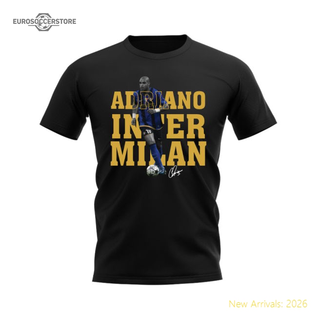 Adriano Inter Milan Player Tee (black) - Premium Collection