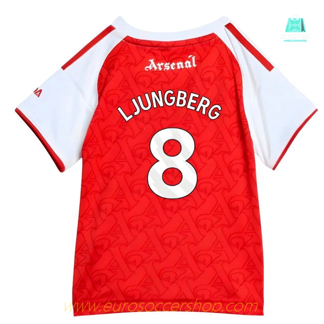 2025-2026 Arsenal Home Baby Kit (Ljungberg 8)