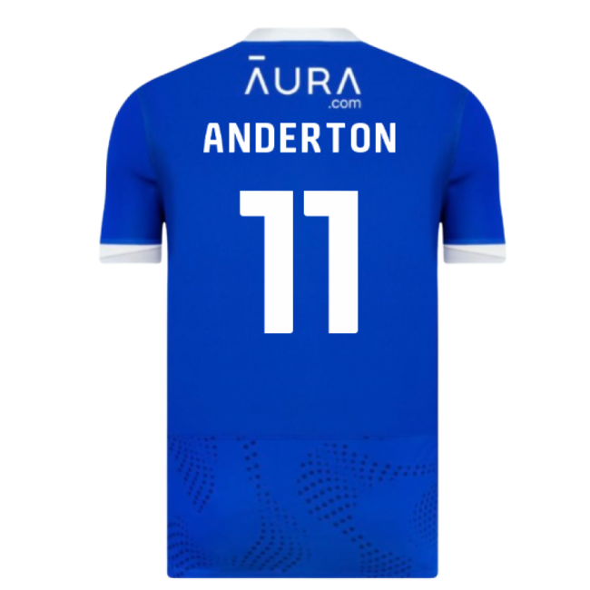 Fan Gear Portsmouth Portsmouth Home Shirt Anderton #11 Authentic D...