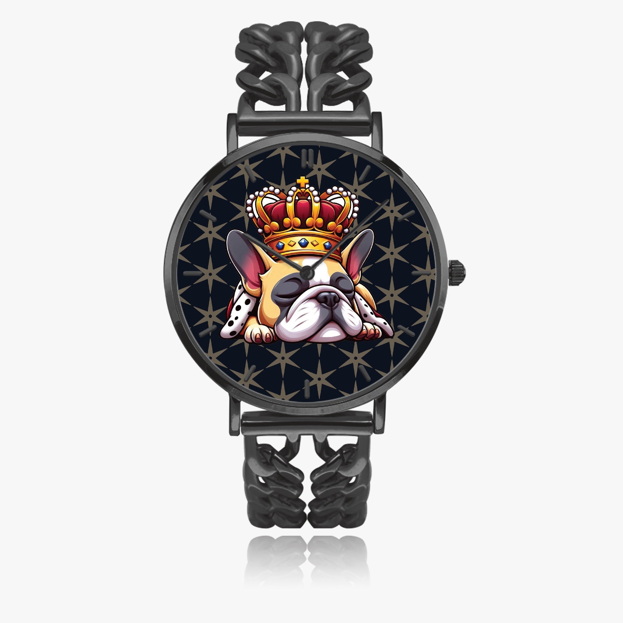 Chic Hollow Strap Watch For Frenchie Lovers For Frenchie Pups