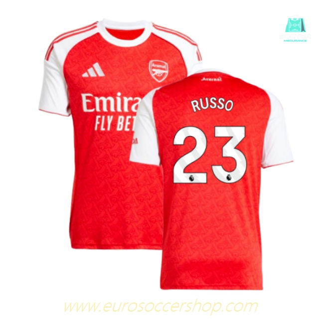 2025-2026 Arsenal Home Shirt (Russo 23)