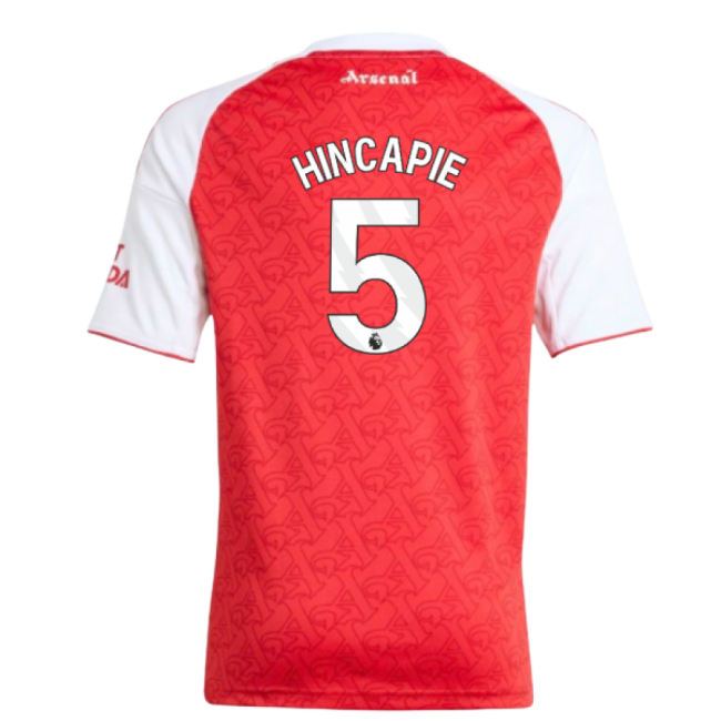 Kids 2025-2026 Arsenal Soccer Club Home Kit (Hincapie 5)