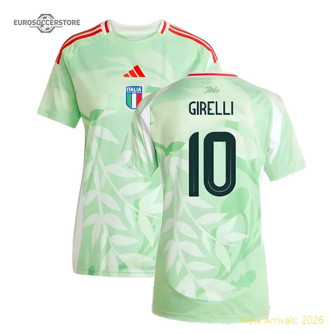 Italy Away Kit 2025-2026 Supporter Wear Jersey For Match Days
